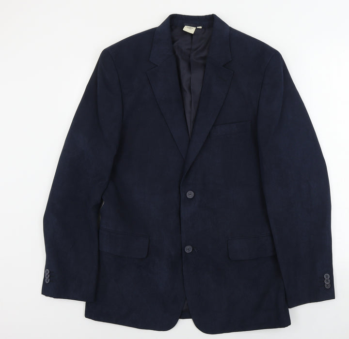 Cotton Traders Mens Blue   Jacket Blazer Size 38