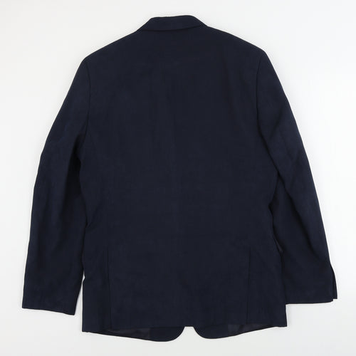 Cotton Traders Mens Blue   Jacket Blazer Size 38