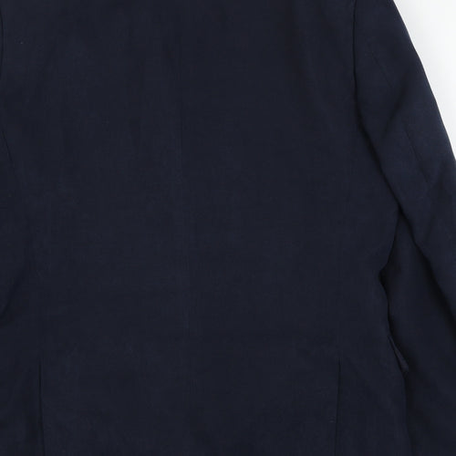 Cotton Traders Mens Blue   Jacket Blazer Size 38