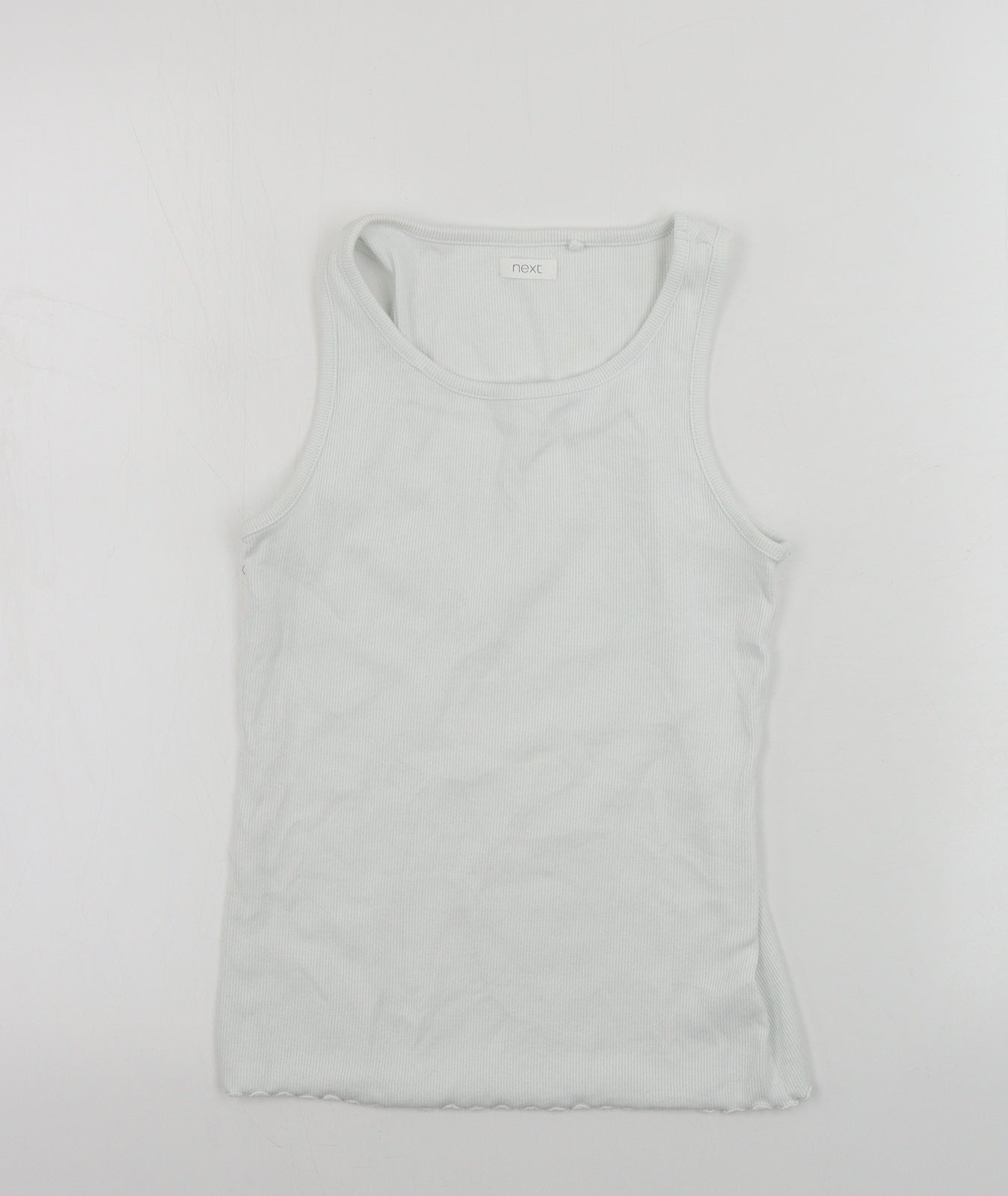 NEXT  Girls White   Basic T-Shirt Size 11 Years