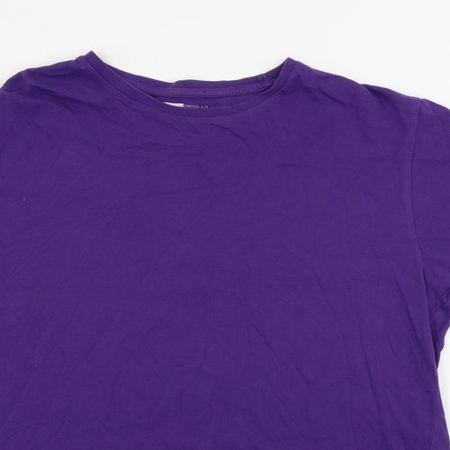 Ceader wood state  Mens Purple    T-Shirt Size L