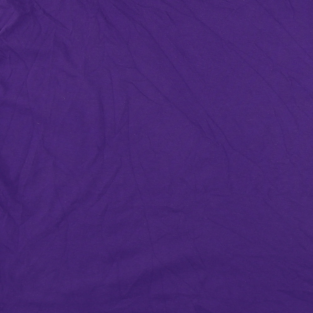Ceader wood state  Mens Purple    T-Shirt Size L