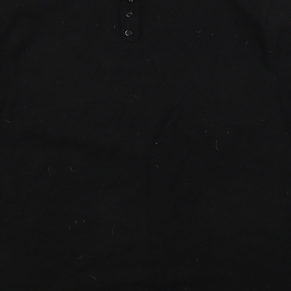 Preworn  Womens Black   Pullover Jumper Size 18