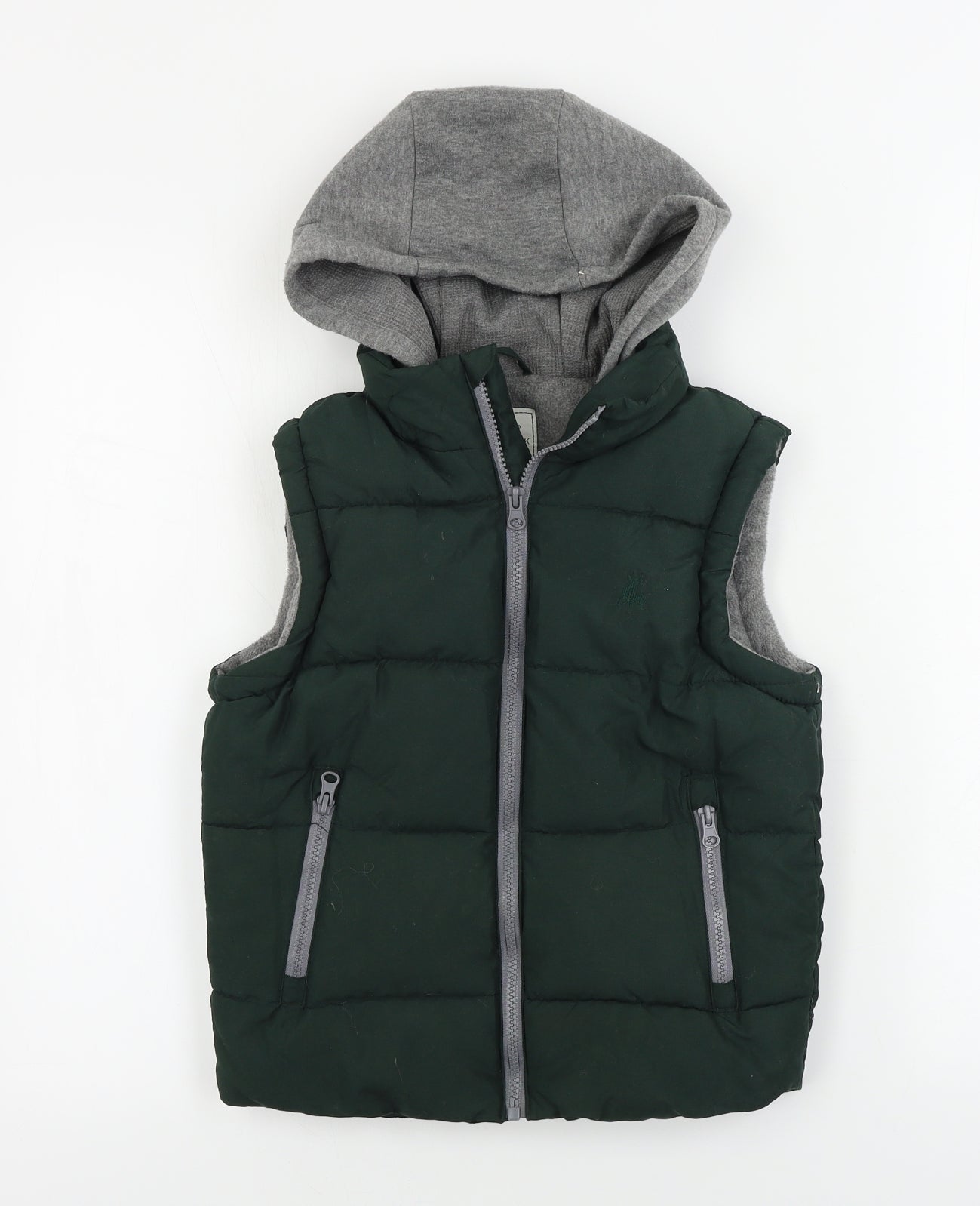 Primark  Boys Green   Gilet Coat Size 7-8 Years