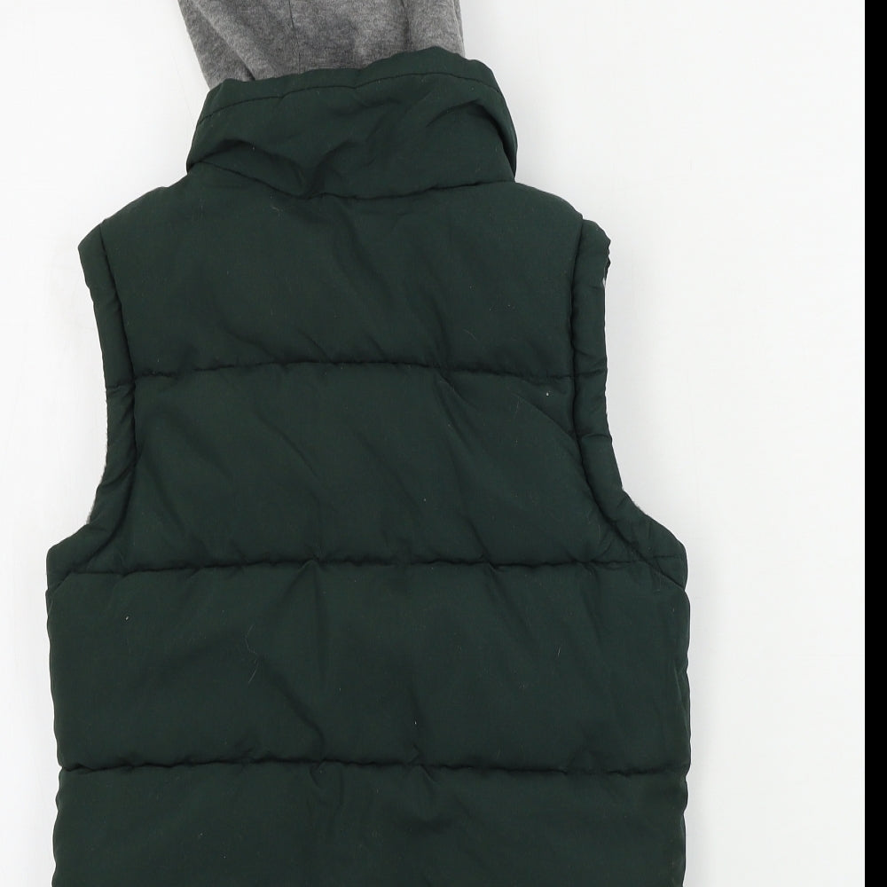 Primark  Boys Green   Gilet Coat Size 7-8 Years