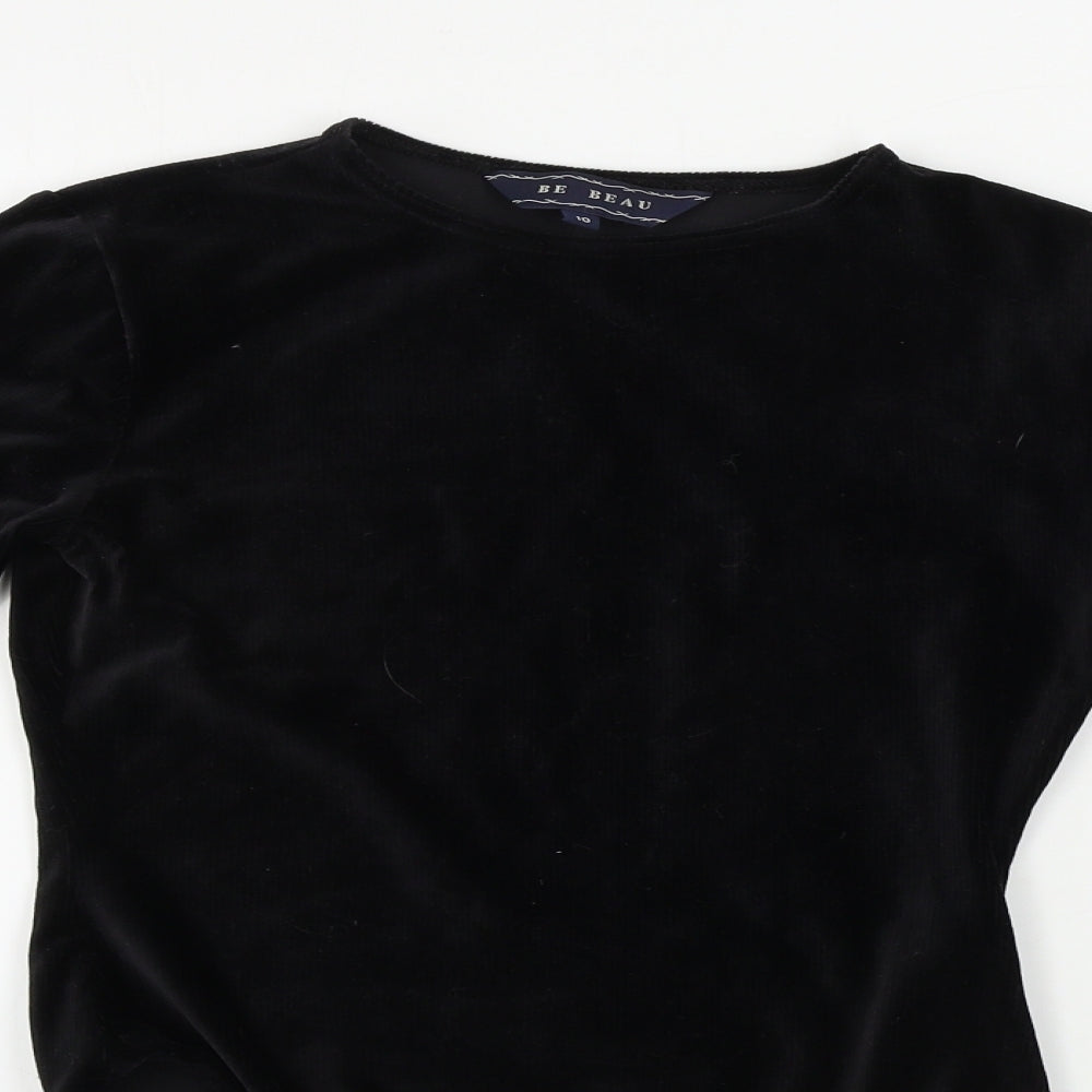 be beau  Womens Black   Bodysuit One-Piece Size 10