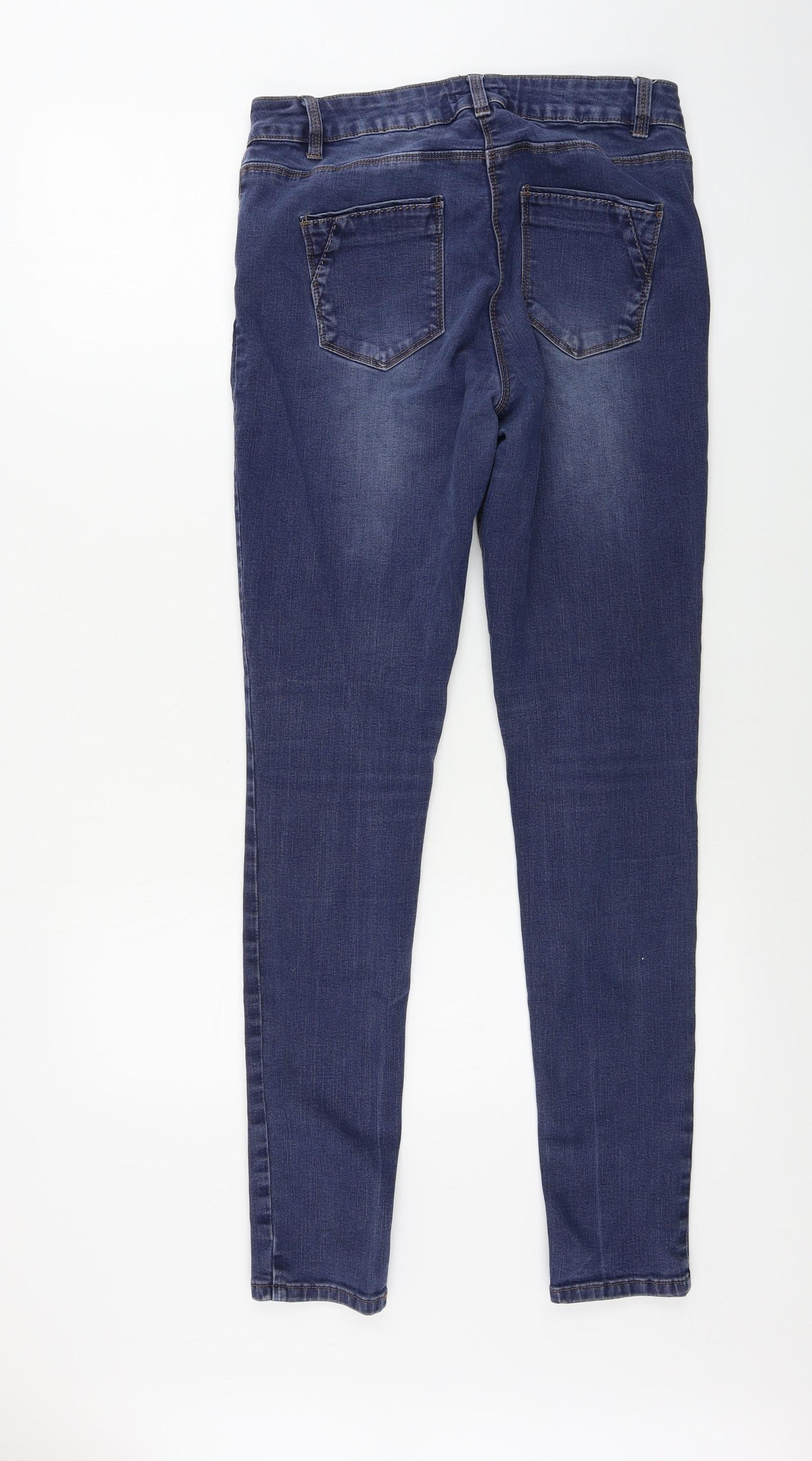TU Womens Blue   Mom Jeans Size 12 L29 in