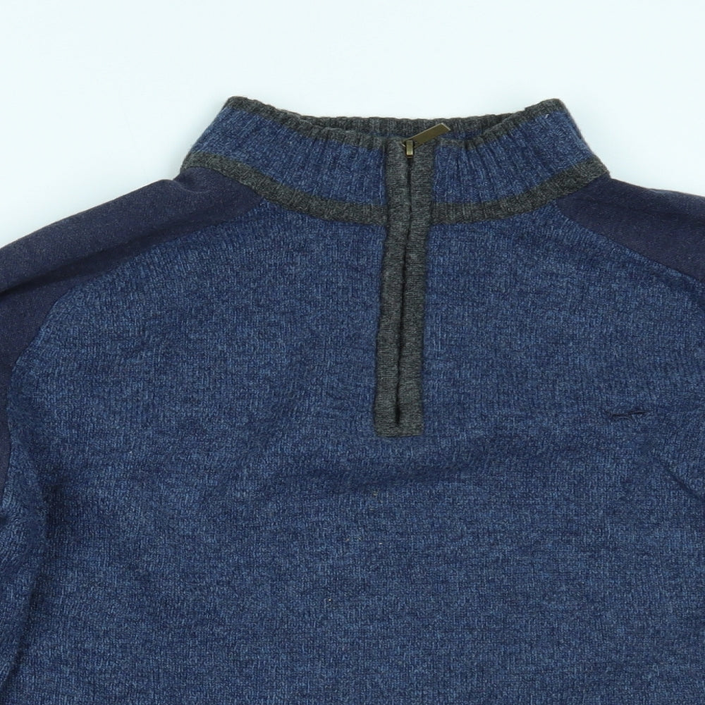 Wolsey Mens Blue   Pullover Jumper Size L