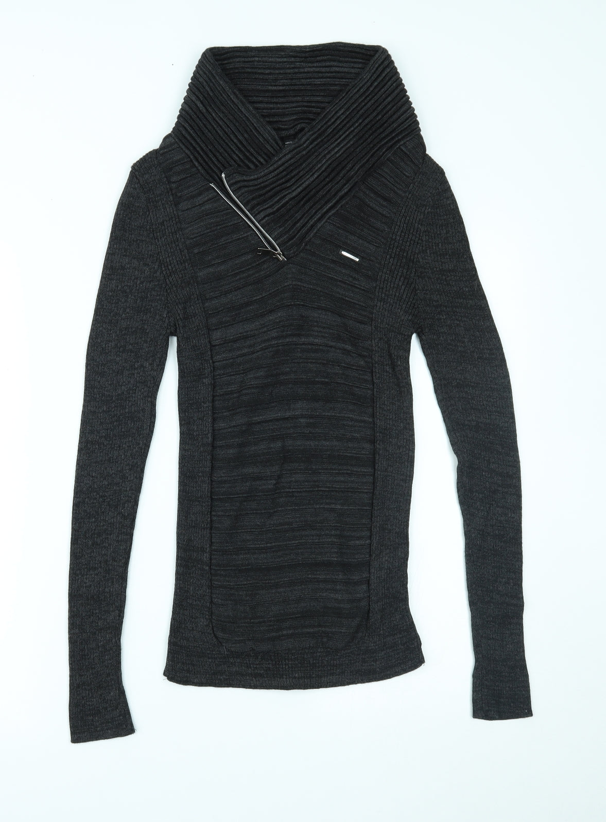 enzodicaori Mens Grey   Pullover Jumper Size L