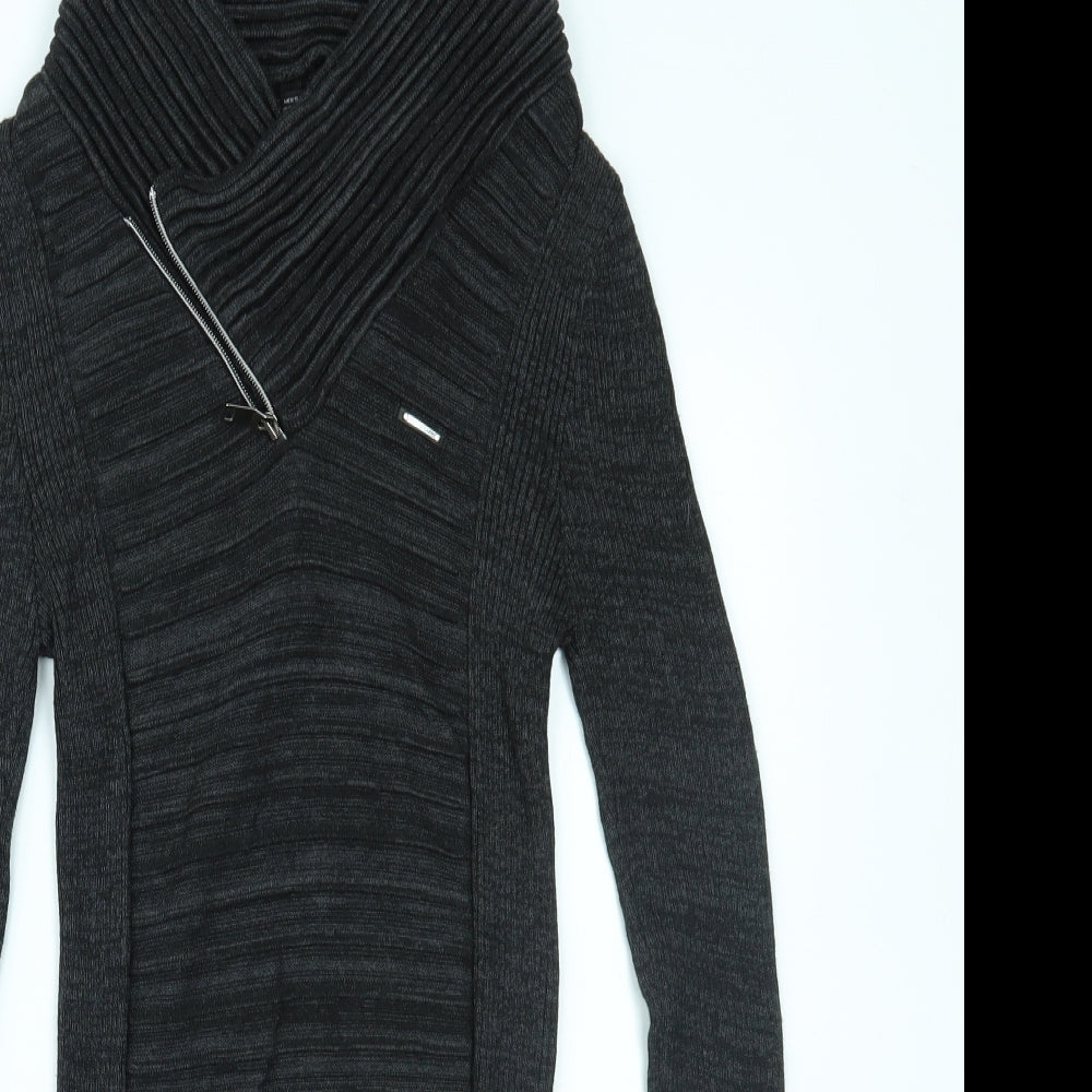enzodicaori Mens Grey   Pullover Jumper Size L