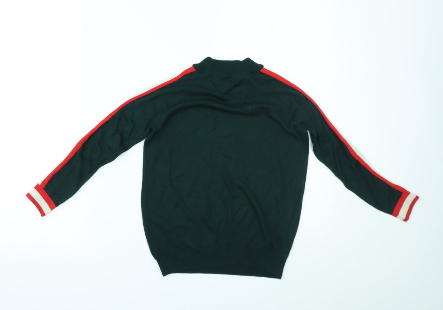 River Island Boys Green   Pullover Jumper Size 7-8 Years