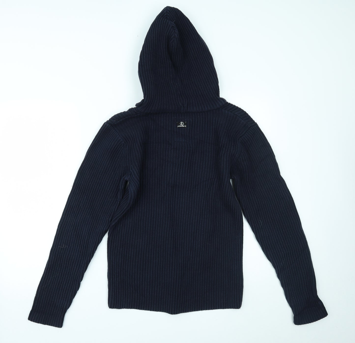 Le Breve Mens Blue   Pullover Hoodie Size S