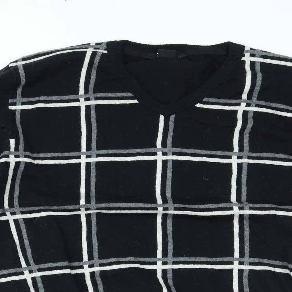 Abacus Mens Black   Pullover Jumper Size L