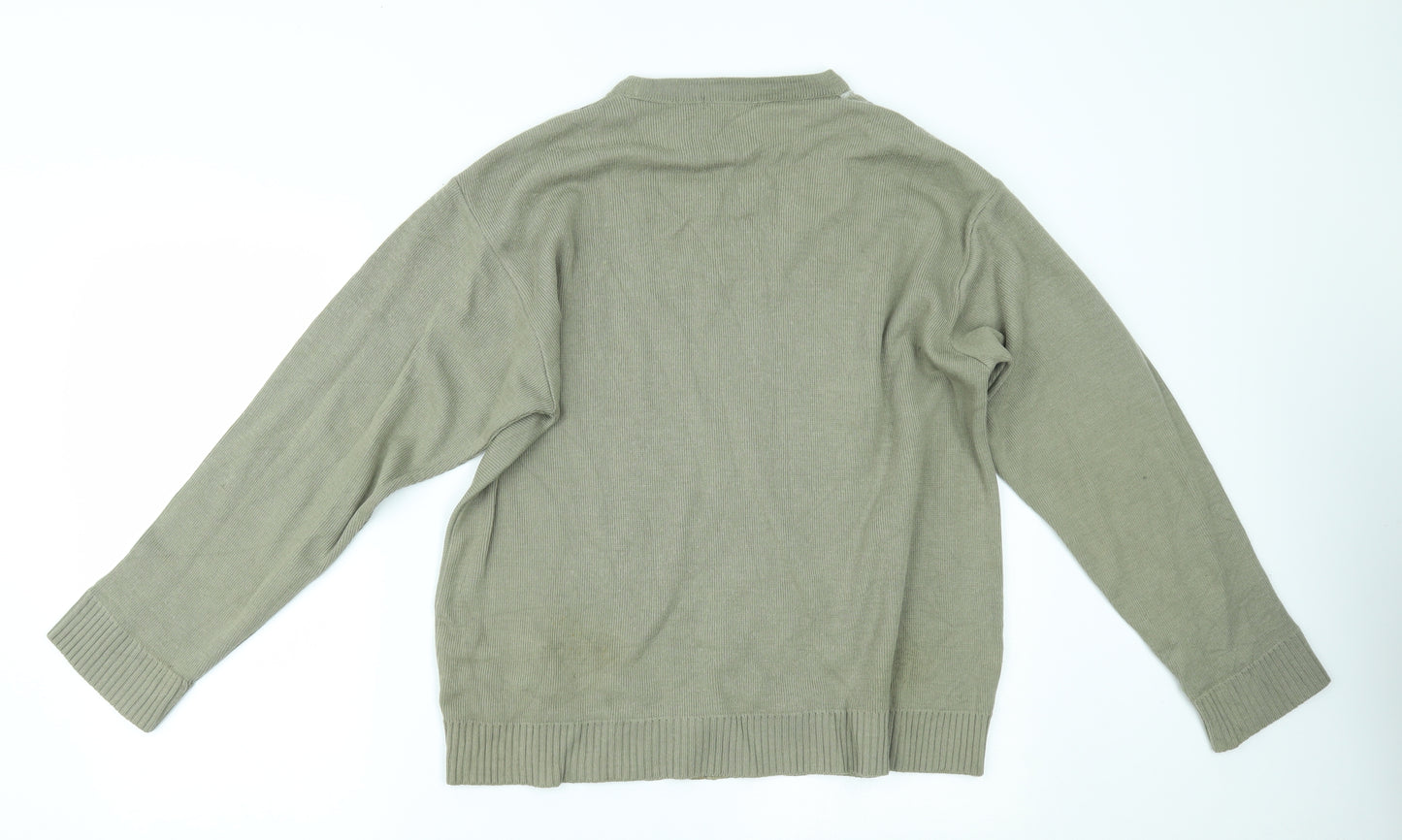 BHS Womens Green   Pullover Jumper Size M