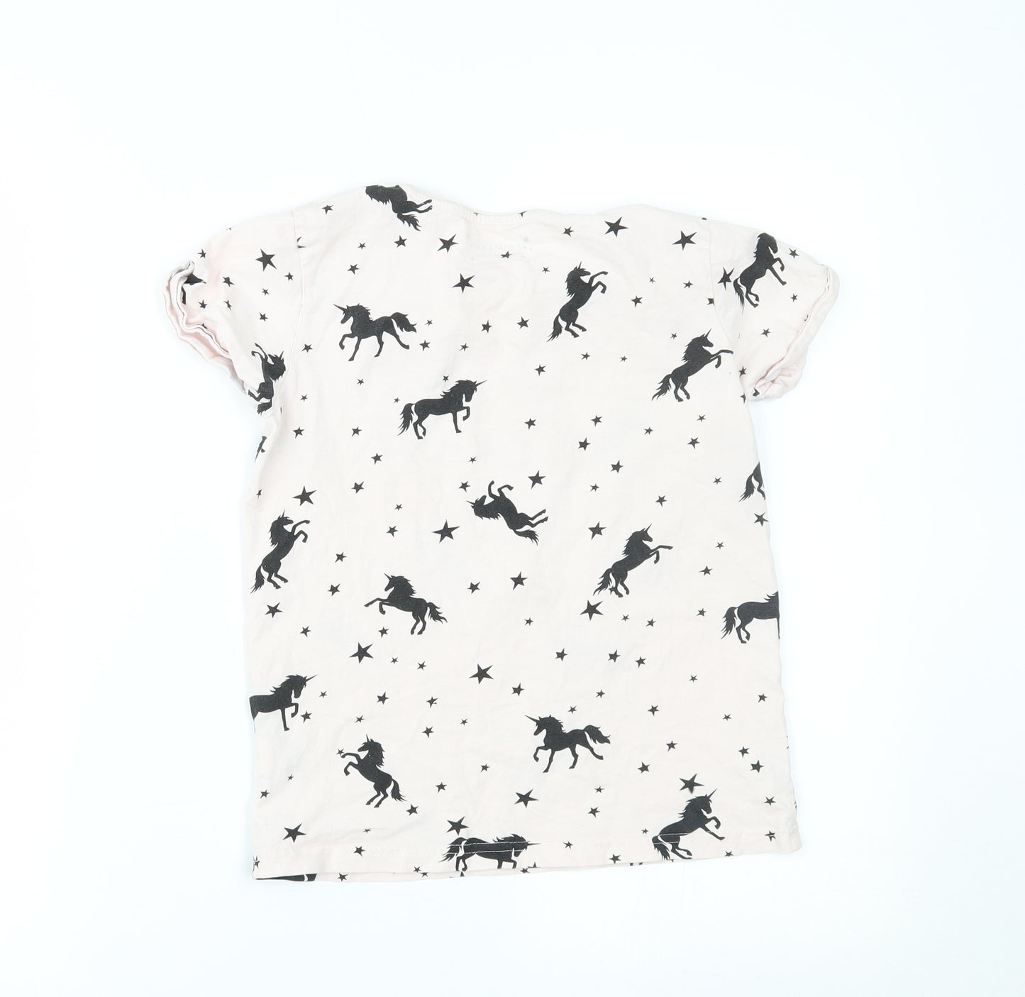 Primark Girls Pink   Basic T-Shirt Size 10-11 Years