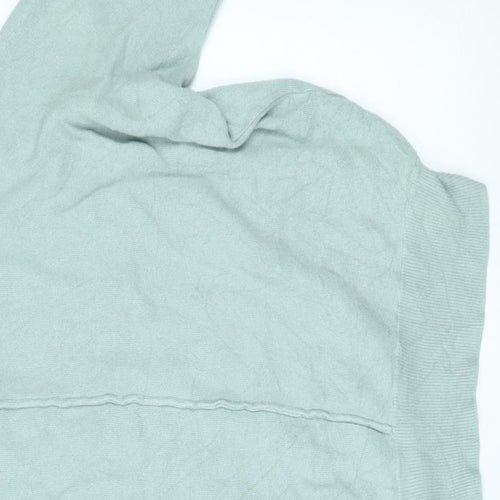 LEBEK Womens Green   Basic Blouse Size 12