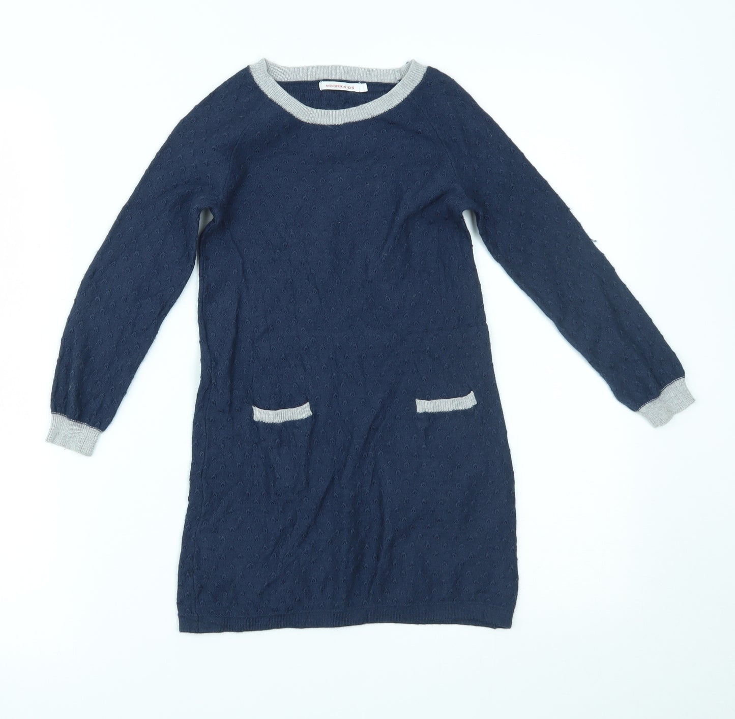 Monoprix Girls Blue   Fit & Flare  Size 6 Years