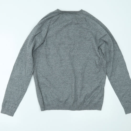 NEXT Mens Grey   Pullover Jumper Size M