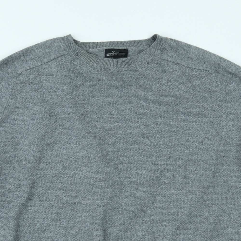NEXT Mens Grey   Pullover Jumper Size M
