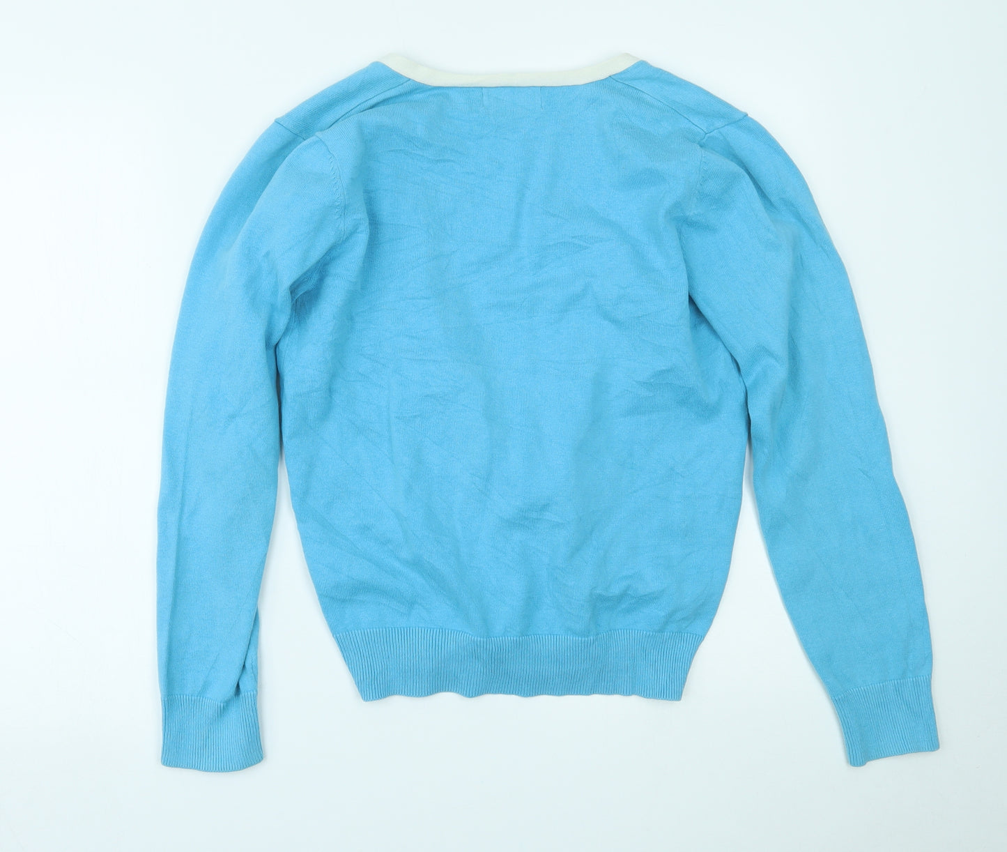Topman Mens Blue   Cardigan Jumper Size S