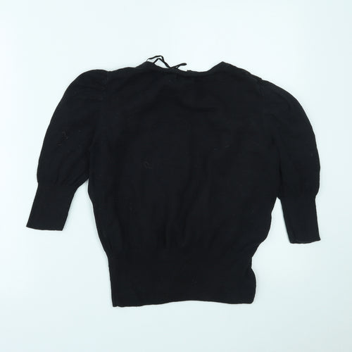 Peacocks Womens Black   Cardigan Jumper Size 12