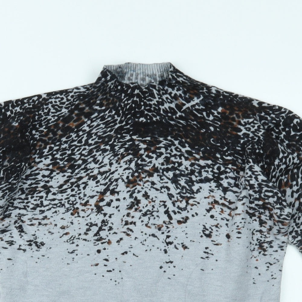 Damod Womens Grey   Basic Blouse Size M