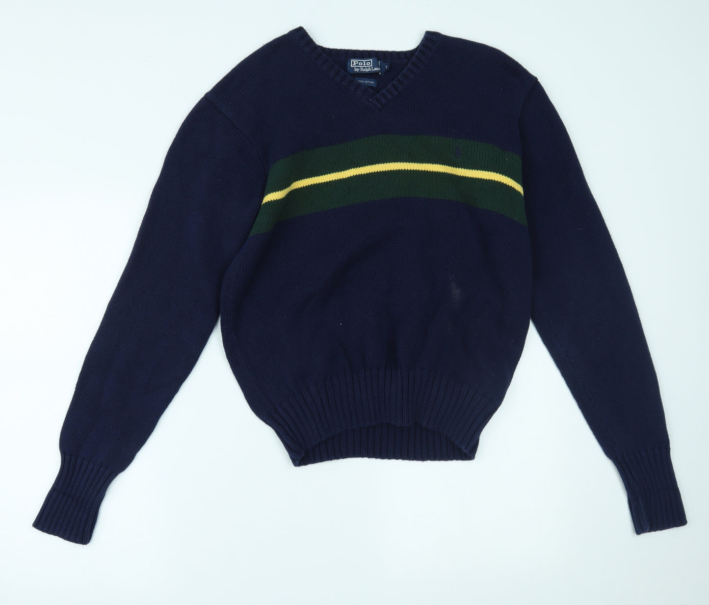 Polo Ralph Lauren Mens Blue   Pullover Jumper Size M