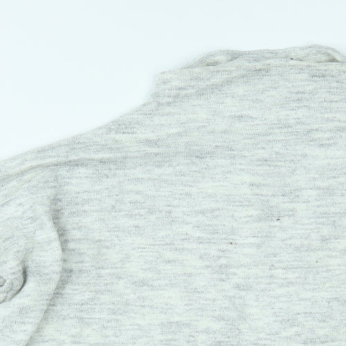 New Look Womens Grey   Basic Blouse Size 10