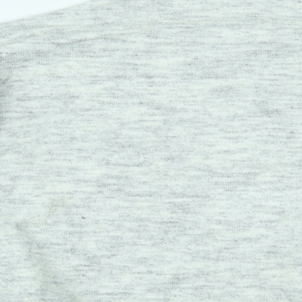 New Look Womens Grey   Basic Blouse Size 10