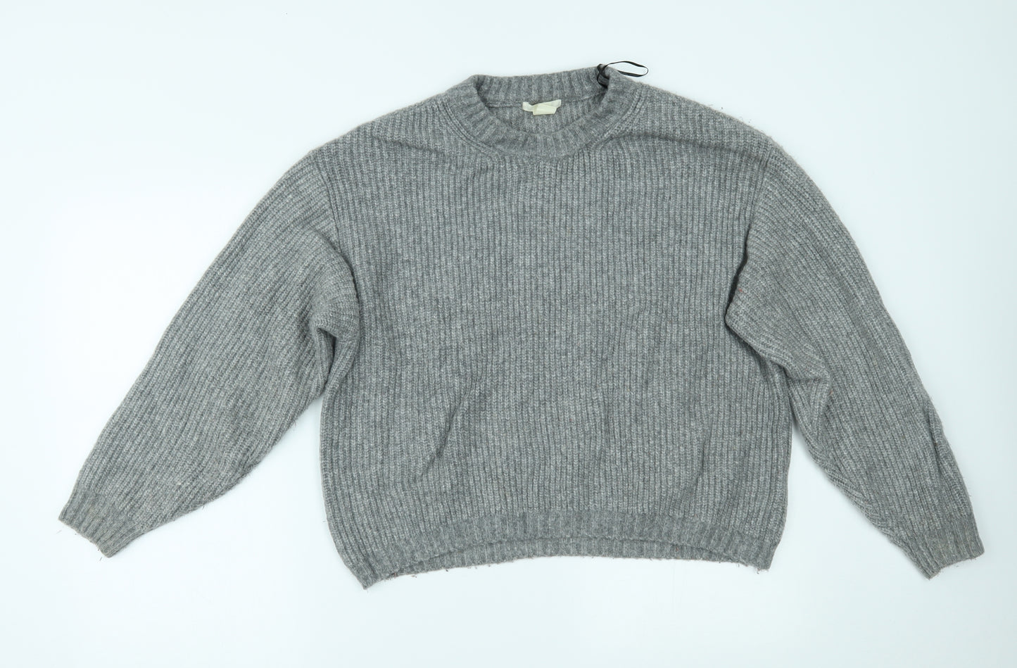 H&M Womens Grey   Pullover Jumper Size S