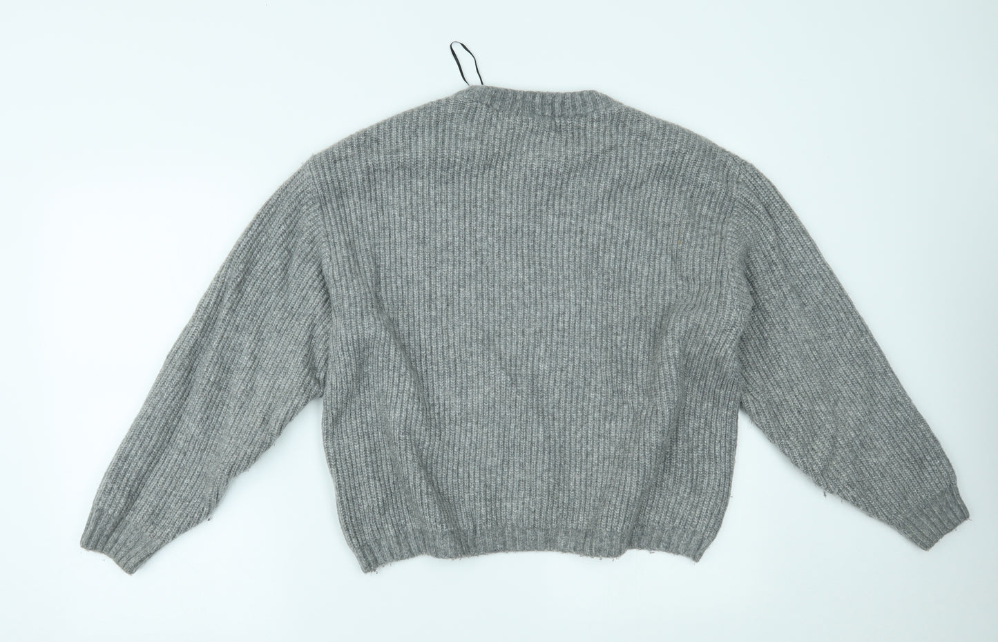 H&M Womens Grey   Pullover Jumper Size S