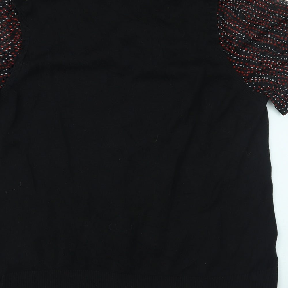 TU Womens Black   Basic Blouse Size 18