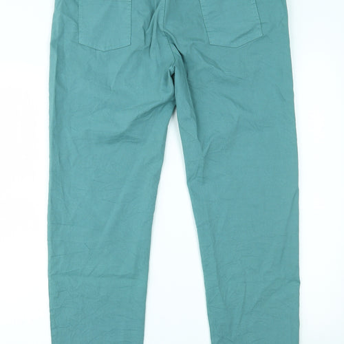 Moda Womens Green   Trousers  Size 3XL L28 in