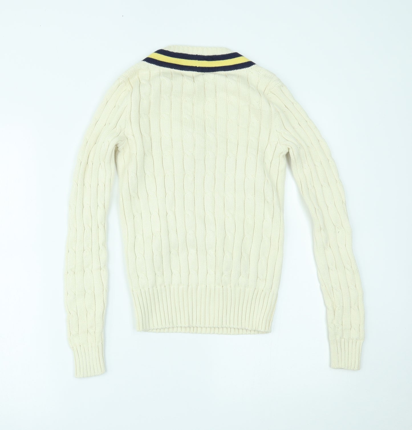 Ralph Lauren Sport Womens Ivory   Pullover Jumper Size S
