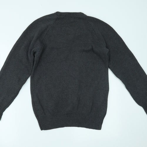 Abercrombie & Fitch Mens Grey   Pullover Jumper Size L