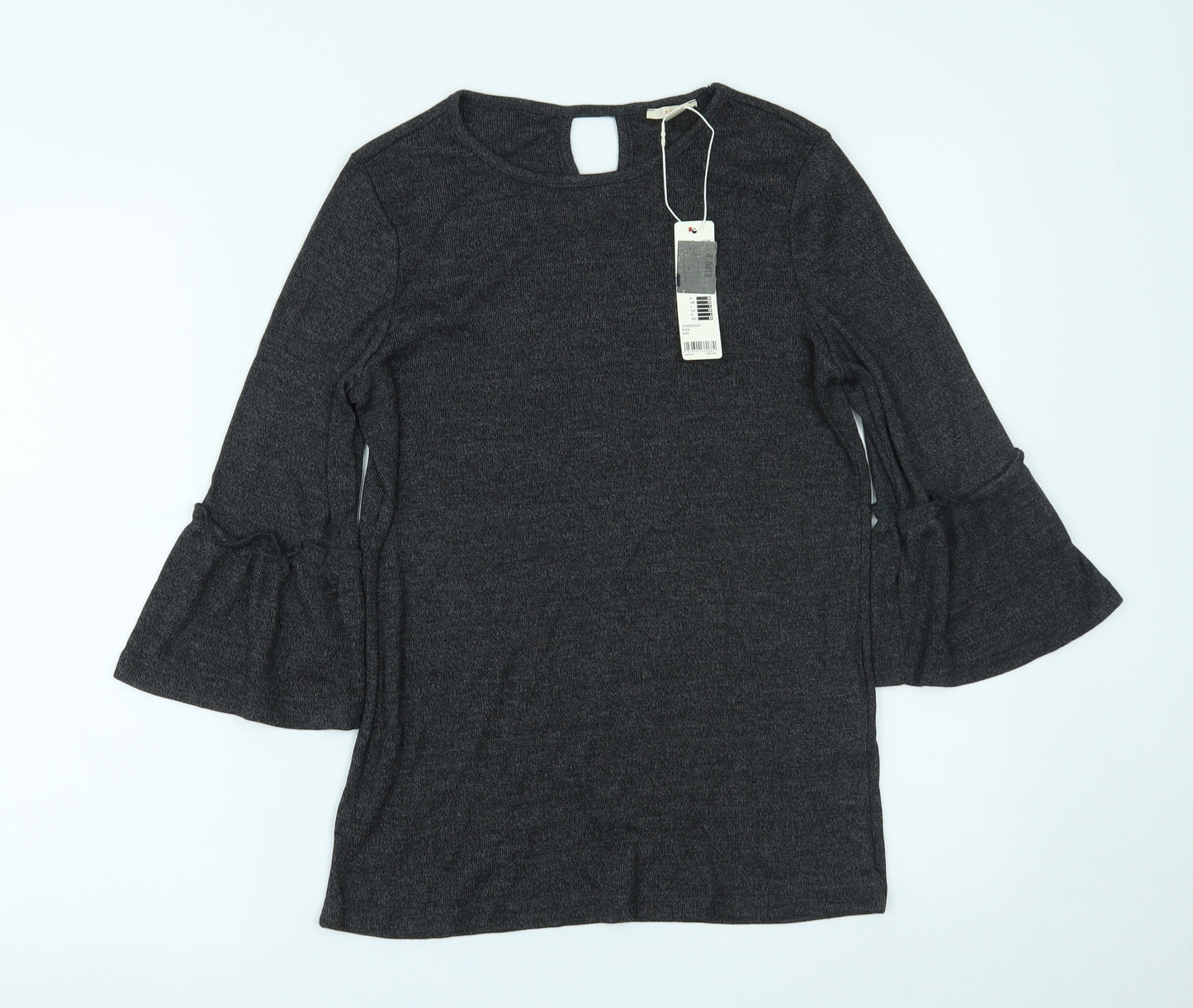 Spirit Womens Grey   Basic Blouse Size M