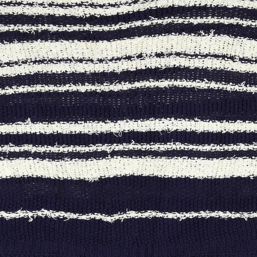 Isabella D Womens Multicoloured Striped  Pullover Jumper Size S