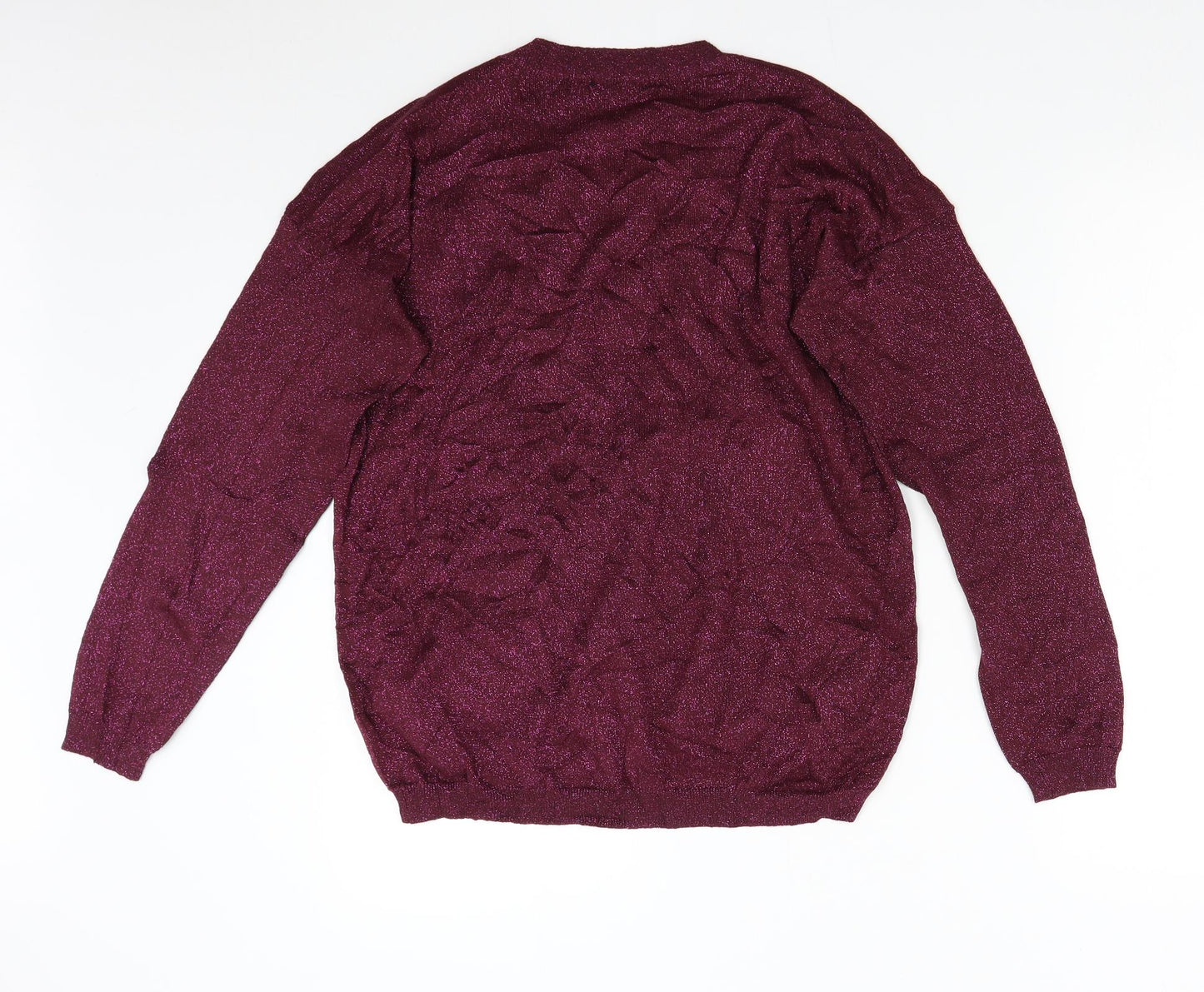 Primark Womens Pink  Knit Pullover Jumper Size 14