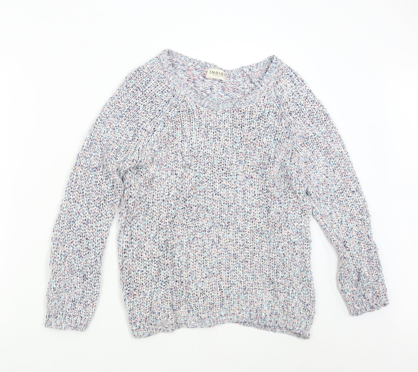 M&S Womens Multicoloured   Pullover Jumper Size 12