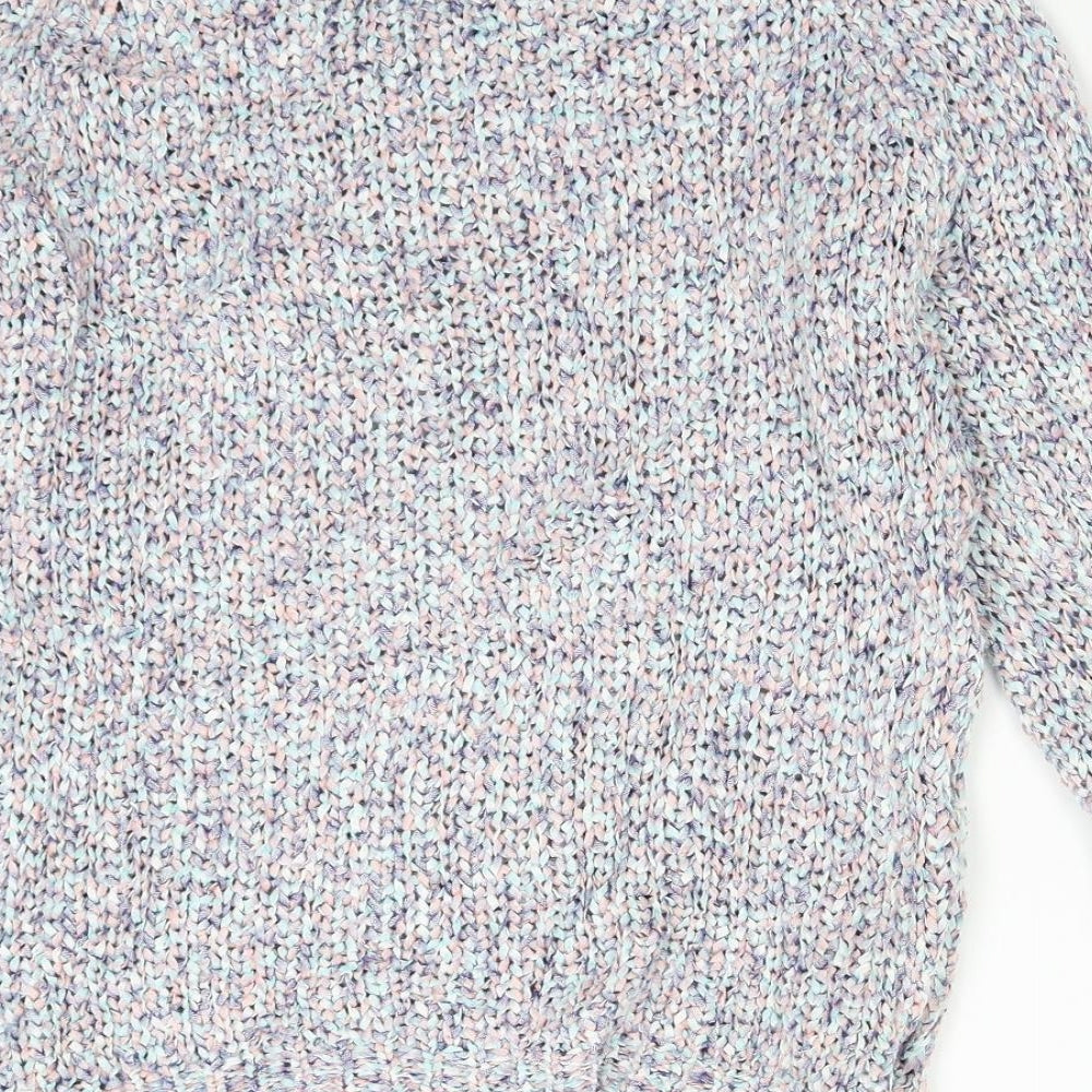 M&S Womens Multicoloured   Pullover Jumper Size 12