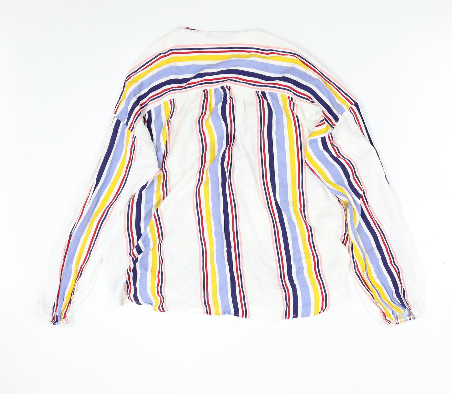 George Womens Multicoloured Striped  Basic Blouse Size 16
