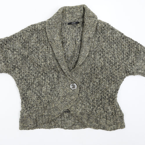 George Womens Brown  Knit Cardigan Jumper Size XL