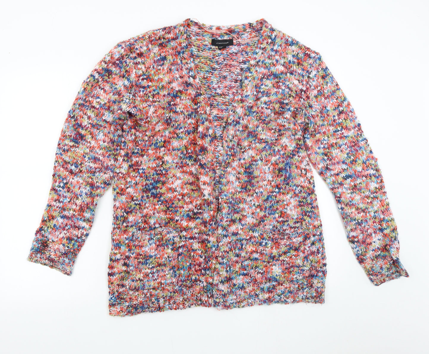 Primark Womens Multicoloured  Knit Cardigan Jumper Size 14