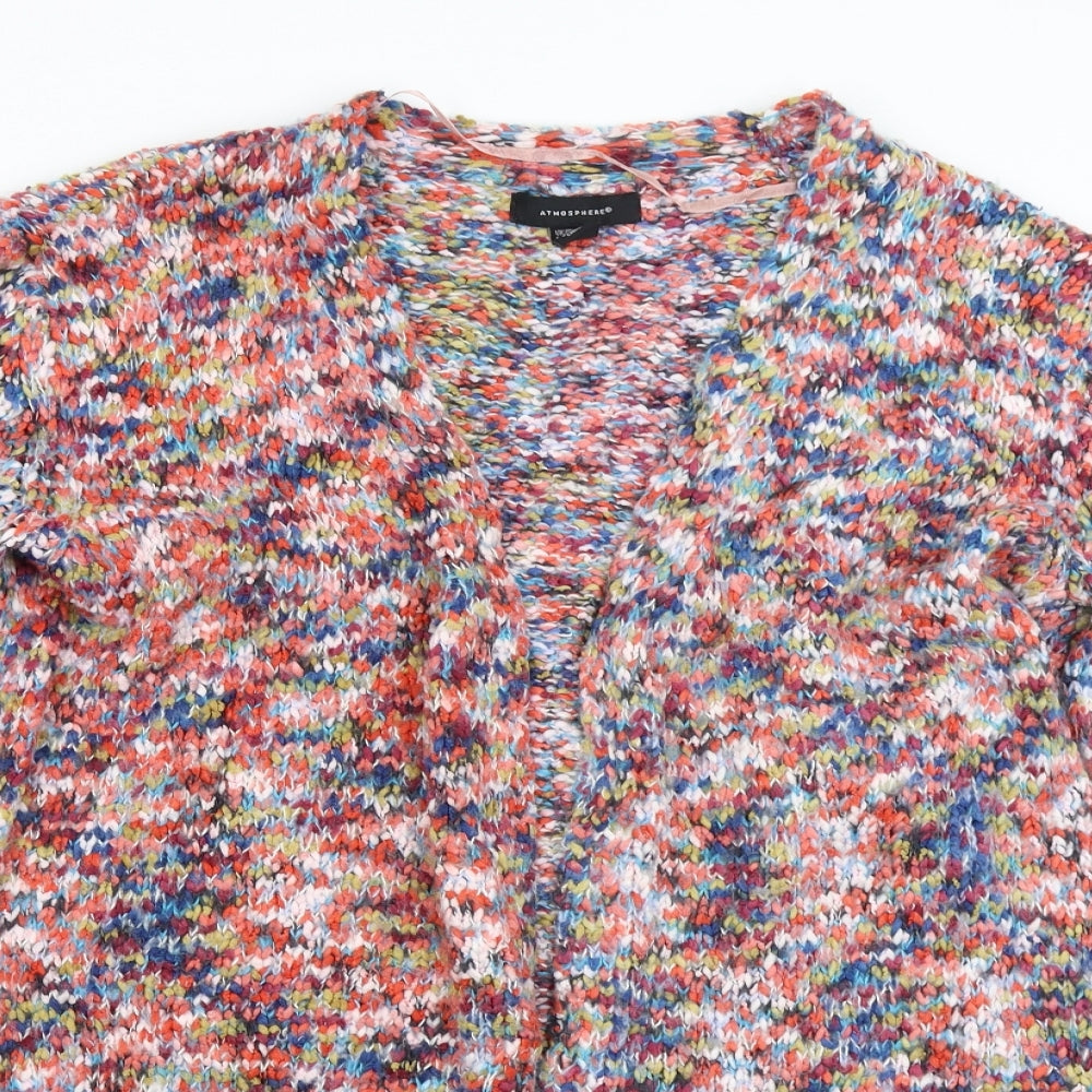 Primark Womens Multicoloured  Knit Cardigan Jumper Size 14