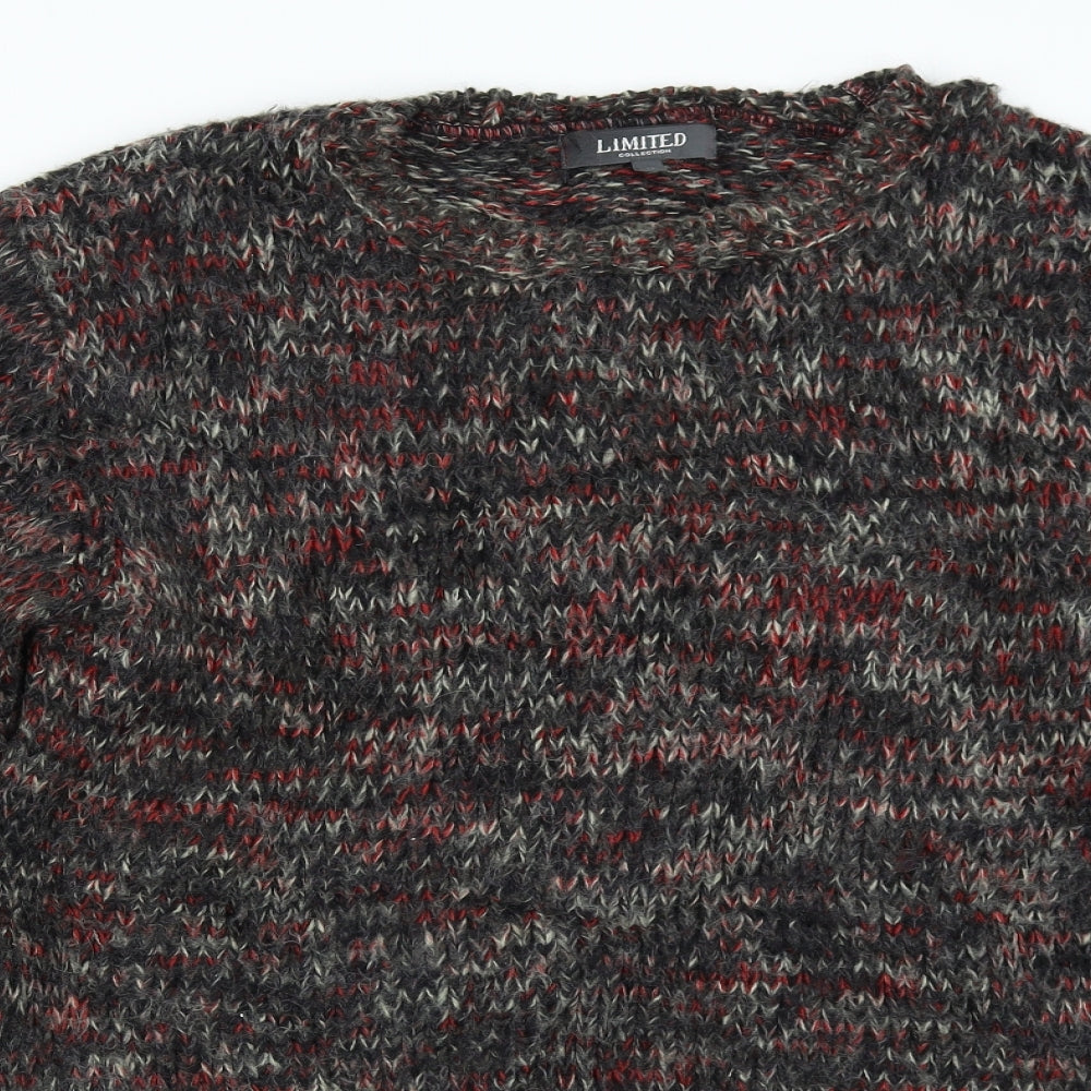 M&S Mens Multicoloured  Knit Pullover Jumper Size M