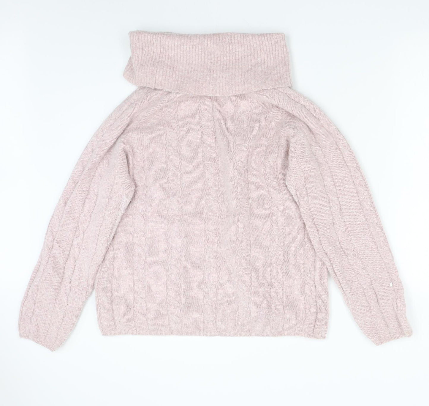 M&S Womens Pink  Knit Pullover Jumper Size 20