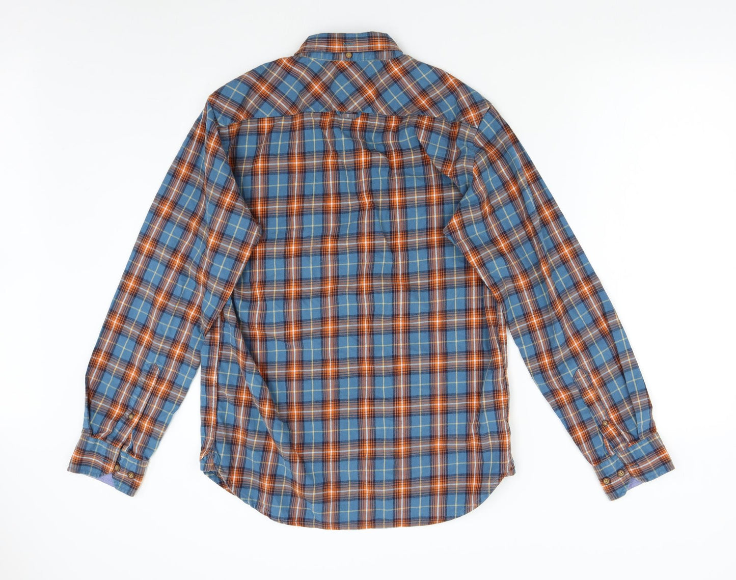 Haworth Mens Multicoloured Check   Button-Up Size M