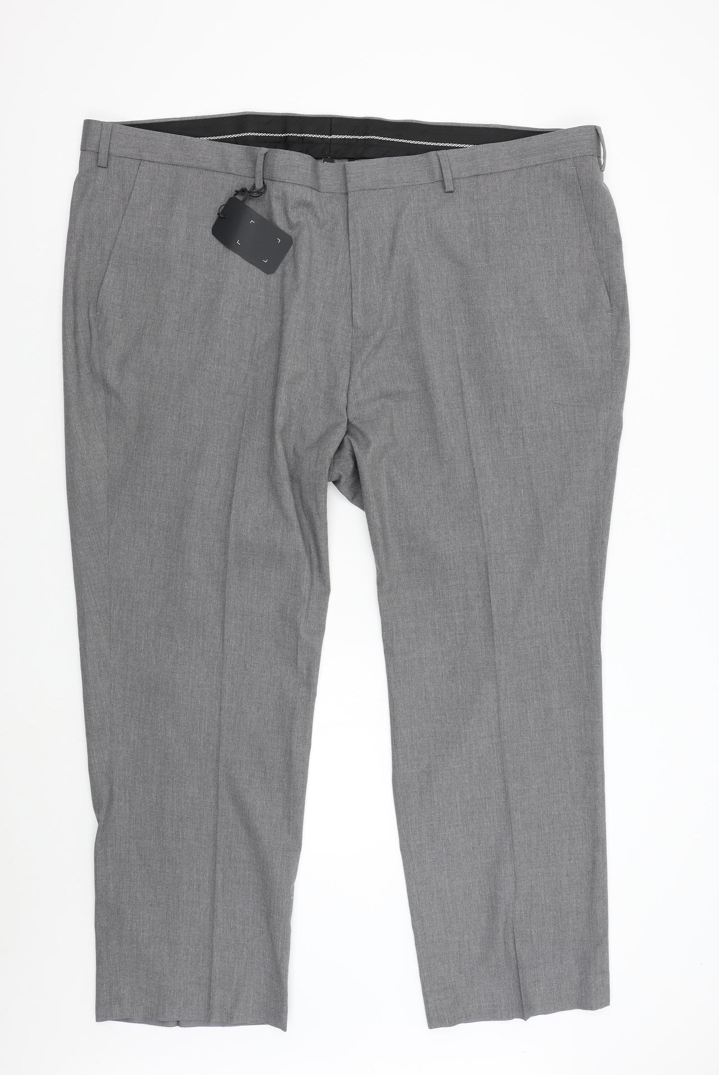 Jacamo Mens Grey   Trousers  Size 50 L29 in