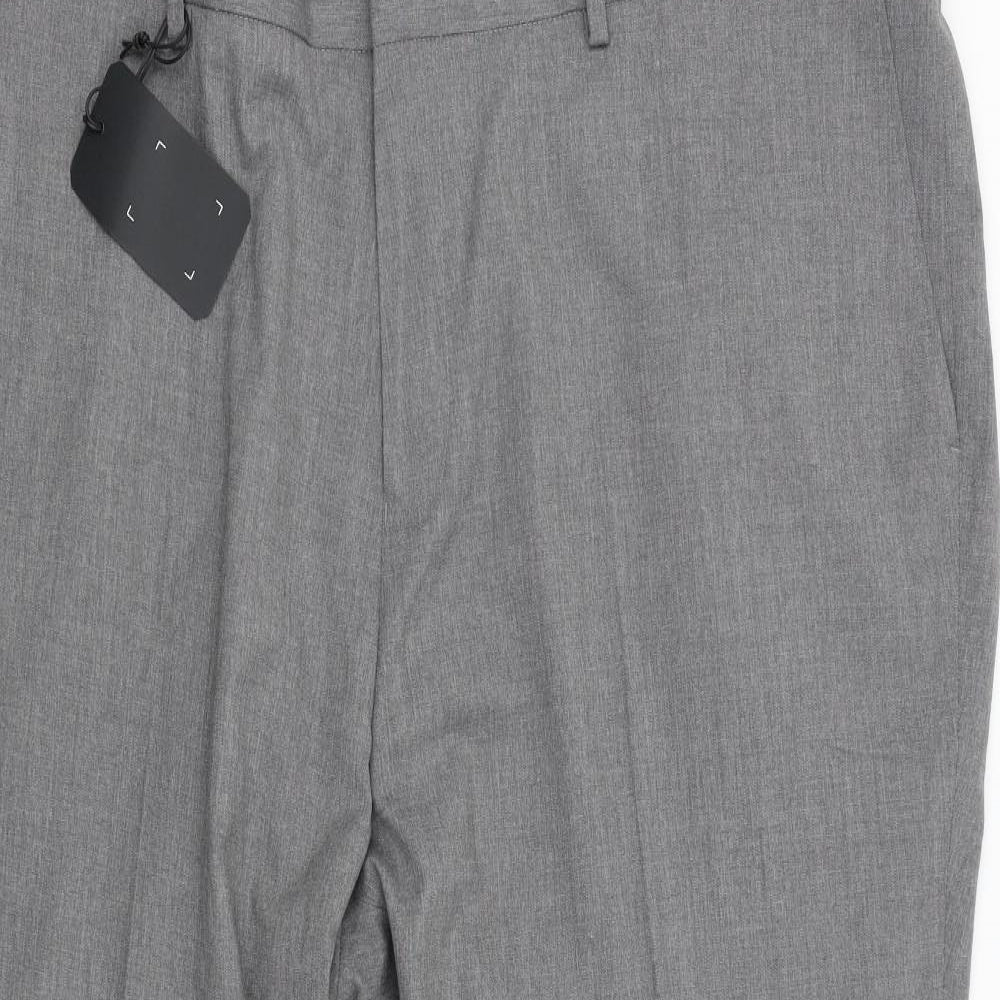 Jacamo Mens Grey   Trousers  Size 50 L29 in