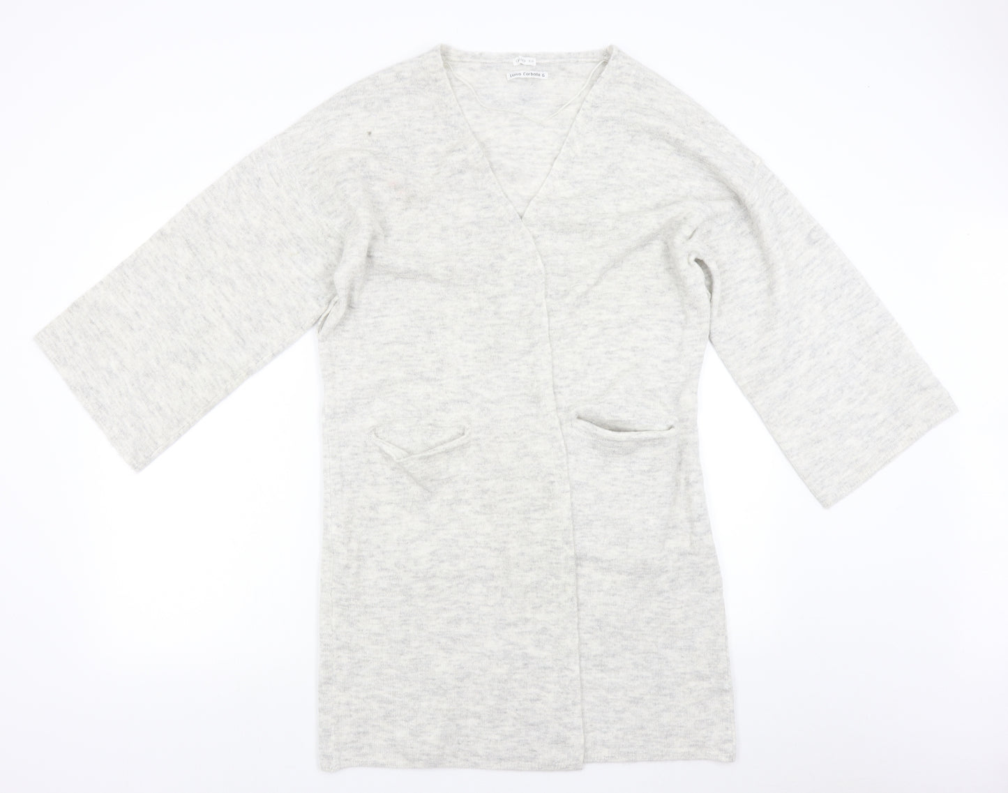 Oysho Womens Grey   Cardigan Jumper Size M